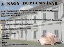 könyvtár_vásár2.jpg - A VÁCI EGYHÁZMEGYEI KÖNYVTÁR DUPLUMVÁSÁRA