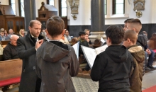 DSC_8143.JPG - ANGOL NYELVŰ SZENTMISE A PESTI JEZSUITÁKNÁL
