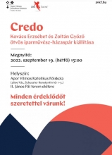 apor arssacra.JPG - CREDO – KOVÁCS ERZSÉBET ÉS ZOLTÁN GYŐZŐ KIÁLLÍTÁSÁNAK MEGNYITÓJA