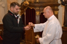 AKAV123_M.JPG - ÉLJÉTEK ÁT HITBEN ÉS SZERETETBEN A LITURGIÁT - AKOLITUSAVATÁS A VÁCI EGYHÁZMEGYÉBEN