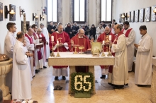 241130_Szegedi_atya_vasmise_PD077.jpg - „MEGTAPASZTALHATTA KÖZÖTTÜNK MUNKÁJÁNAK GYÜMÖLCSÉT” – SZEGEDI LÁSZLÓ ATYA VASMISÉJÉT ÜNNEPELTÉK SÜLYSÁPON