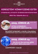Könnyűzene - KERESZTÉNY KÖNNYŰZENEI ESTÉK
