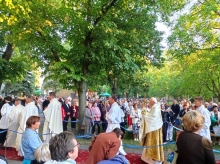 Szentségi körmenet a Bacsfa-Szentantalonn