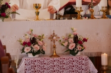 Szalmatercs Szt. Imre ereklye.jpg - EREKLYE ÉRKEZETT A SZALMATERCSI SZENT IMRE TEMPLOMBA