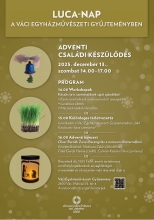 Plakát - LUCA-NAP A VÁCI EGYHÁZMŰVÉSZETI GYŰJTEMÉNYBEN