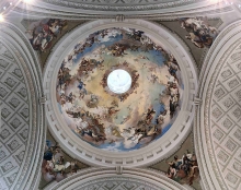 A váci székesegyház kupolája