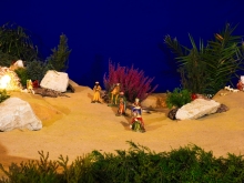 Betlehem részlet - CIBAKHÁZÁN ELKÉSZÜLT EURÓPA EGYIK LEGNAGYOBB BELTÉRI BETLEHEME