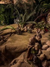 Betlehem részlet - CIBAKHÁZÁN ELKÉSZÜLT EURÓPA EGYIK LEGNAGYOBB BELTÉRI BETLEHEME