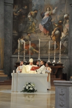 DSC_9400.jpg - SZENT CSALÁD VASÁRNAPJÁN HÁLAADÁSSAL ZÁRULT A REMÉNY SZENTÉVE A VÁCI EGYHÁZMEGYÉBEN